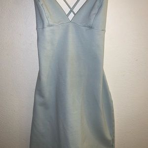 Light blue mini dress